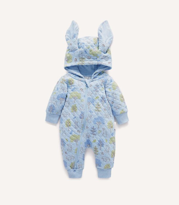 Bunny Quilted Growsuit